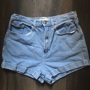 American Apparel High Waisted Shorts